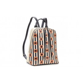  Γυναικεία τσάντα πλάτης 16-5420-Μπεζ..