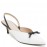 Γυναικεία Λευκή εξώφτερνη γόβα kitten heel ES3228-L13