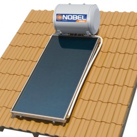 ΗΛΙΑΚΟΣ  NOBEL Aelios  160lt/2.0m² Δ.Ε GLASS..